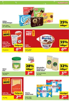 Nah und Frisch Flugblatt gültig ab 20.08.2025 | Seite: 4 | Produkte: Pfeffer, Milch, Joghurt, Reis