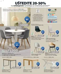 Jysk katalog - važi od 27.08.2025 | Strana: 2 | Proizvode: Sto, Stolica, Trpezarijski sto