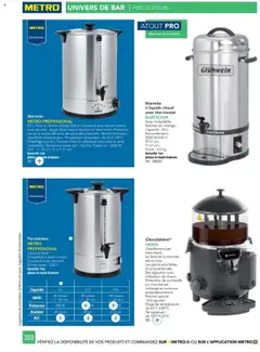 METRO - Prévisualisation de METRO - #CHR Équipement valide à partir de 01.01.2025 | Page: 350 | Produits: Égouttoir, Robinet, Poids, Tasses