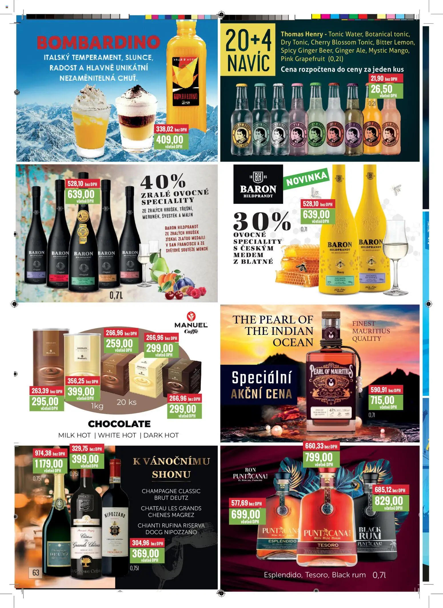 Ratio leták od 01.12.2025 | Strana: 64 | Produkty: Finest, Bombardino, Tonic, Champagne