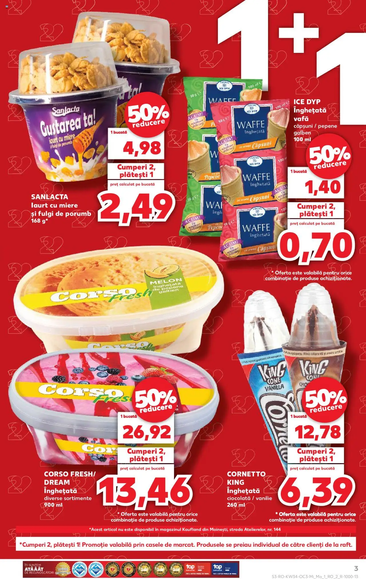 Kaufland RO akciós ujság - amely érvényes a következő dátumtól: 20.08.2025 | Oldal: 3