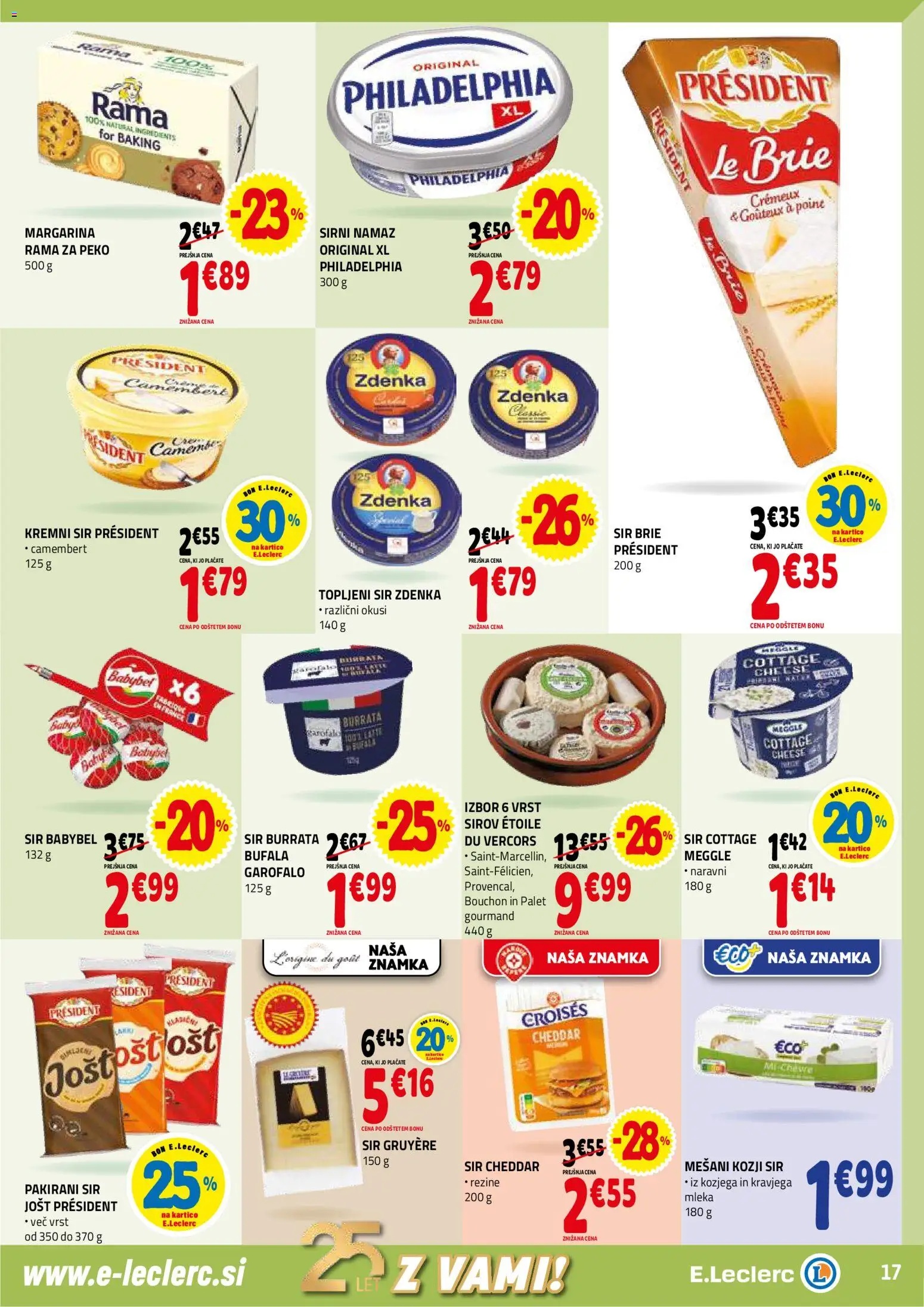 Novi E.leclerc katalog ponudbe – veljaven od 19.11.2025 | Stran: 17