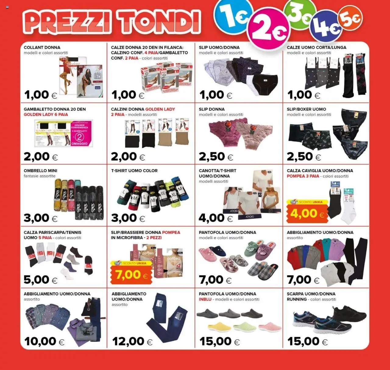 Volantino Oasi del 13.09.2025 | Pagina: 31 | Prodotti: Calzini, Slip, Gambaletti, Collant