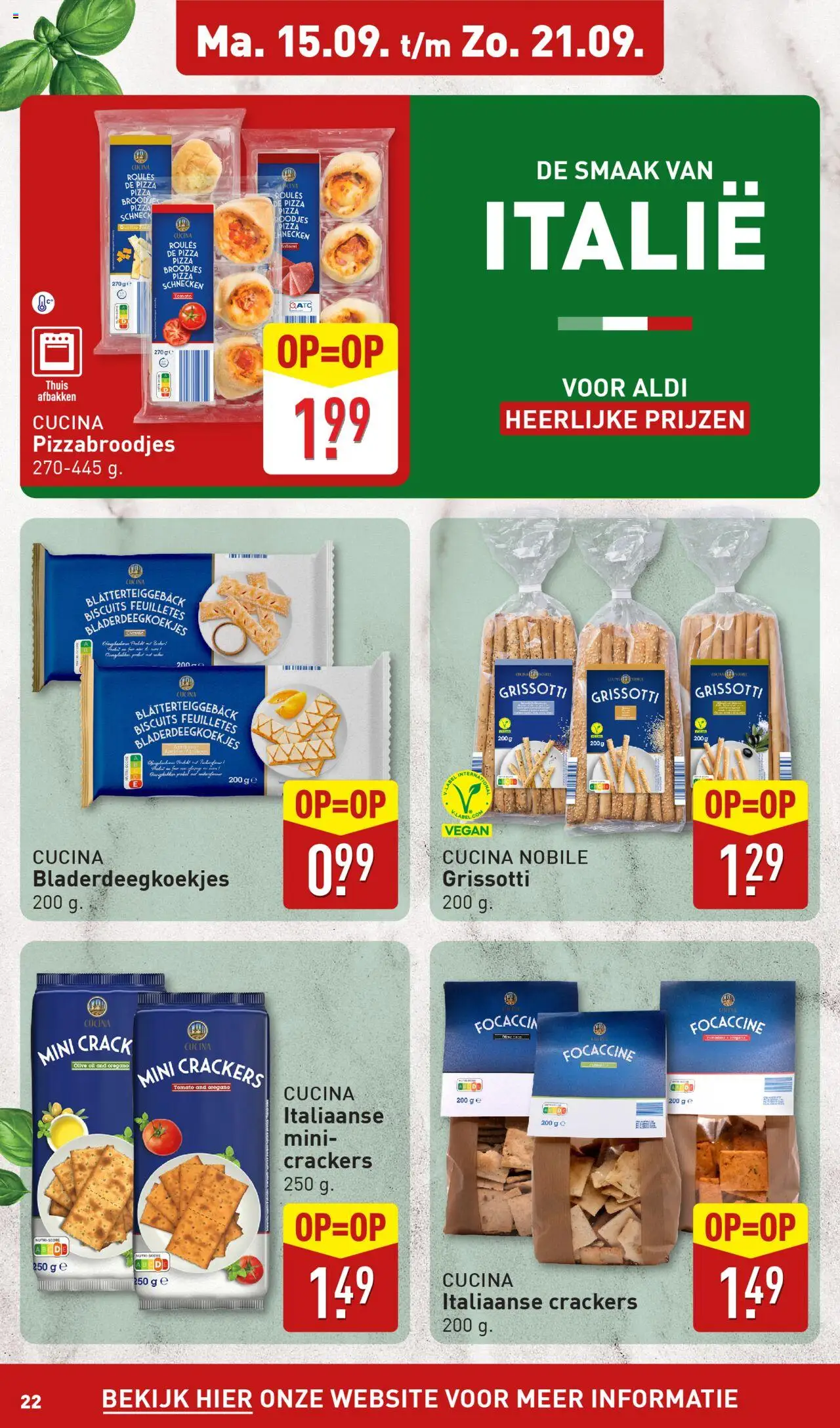  | Pagina: 22 | Producten: Pizza, Édességek, Broodjes