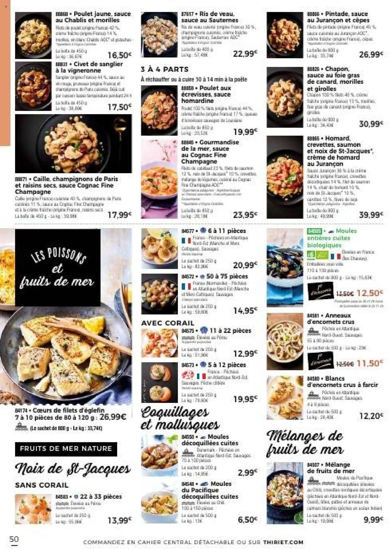 {H1} | Page: 50 | Produits: Poêle, Cognac, Saumon, Crème