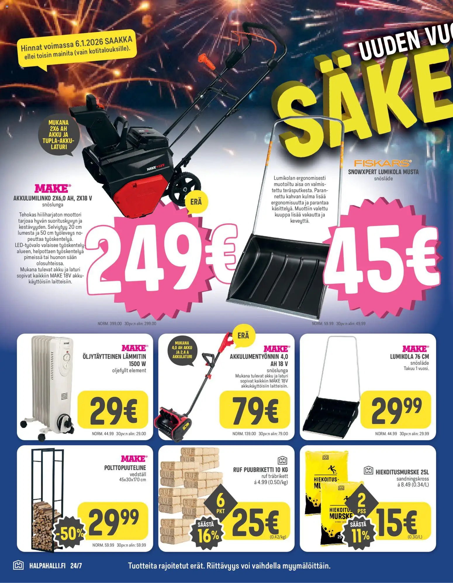 Halpa Halli tarjoukset – voimassa 29.12.2025 alkaen | Sivu: 6
