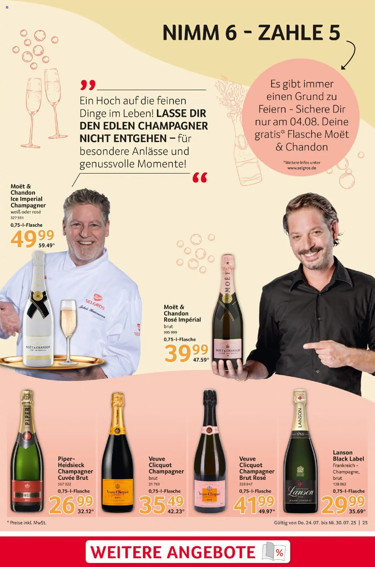Selgros Prospekt 	 - gültig ab dem 24.07.2025 | Seite: 25