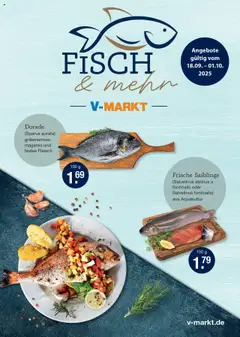 V-Markt Fischangebote München ab 18.09.2025 gültig