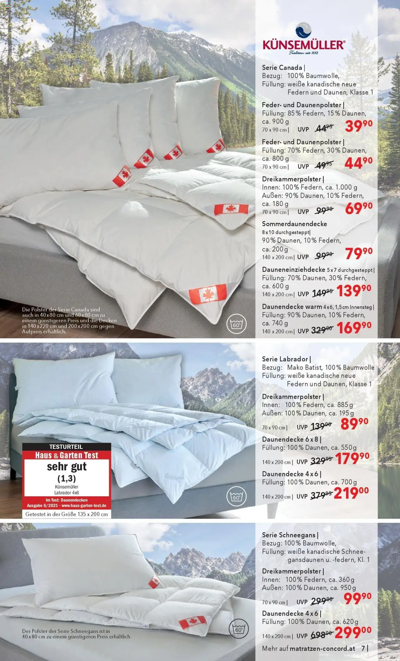 Matratzen Concord Graz gültig ab 27.08.2025 | Seite: 7