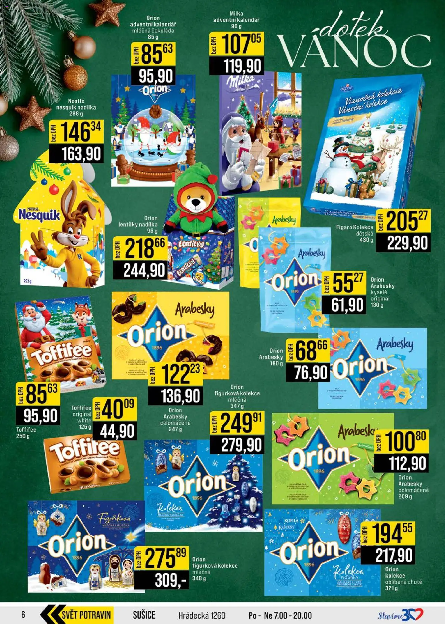 Jip leták - Cash & Carry od 19.11.2025 | Strana: 6 | Produkty: Milka, Toffifee, Nesquik, Lentilky