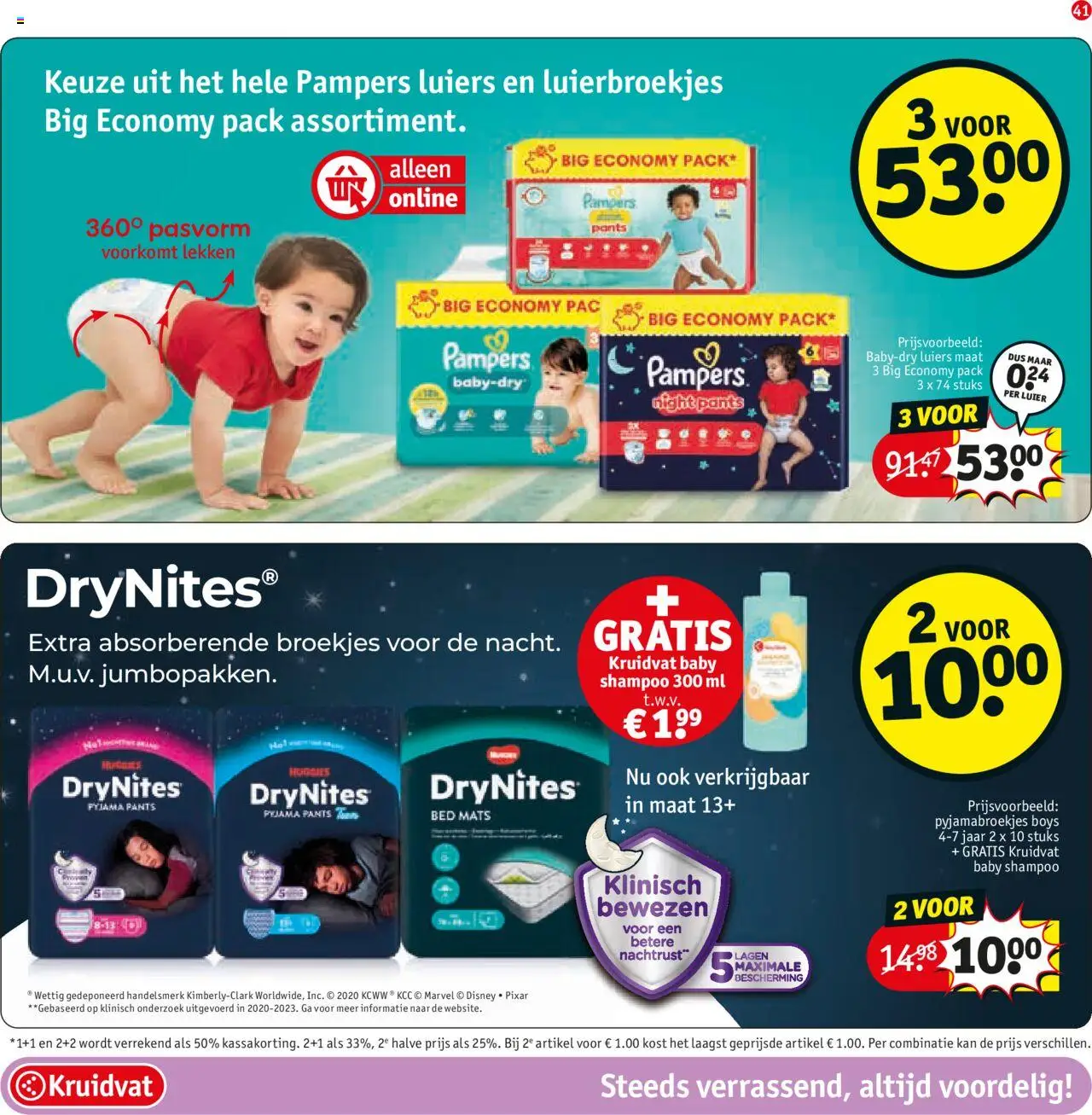  | Pagina: 41 | Producten: Pyjama, Kan, Bed, Pampers