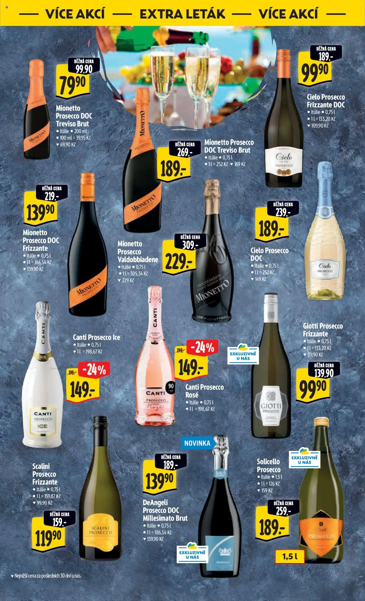 Albert leták - Hypermarket od 11.06.2025 | Strana: 47 | Produkty: Prosecco, Mionetto, Solicello prosecco, Prosecco Frizzante