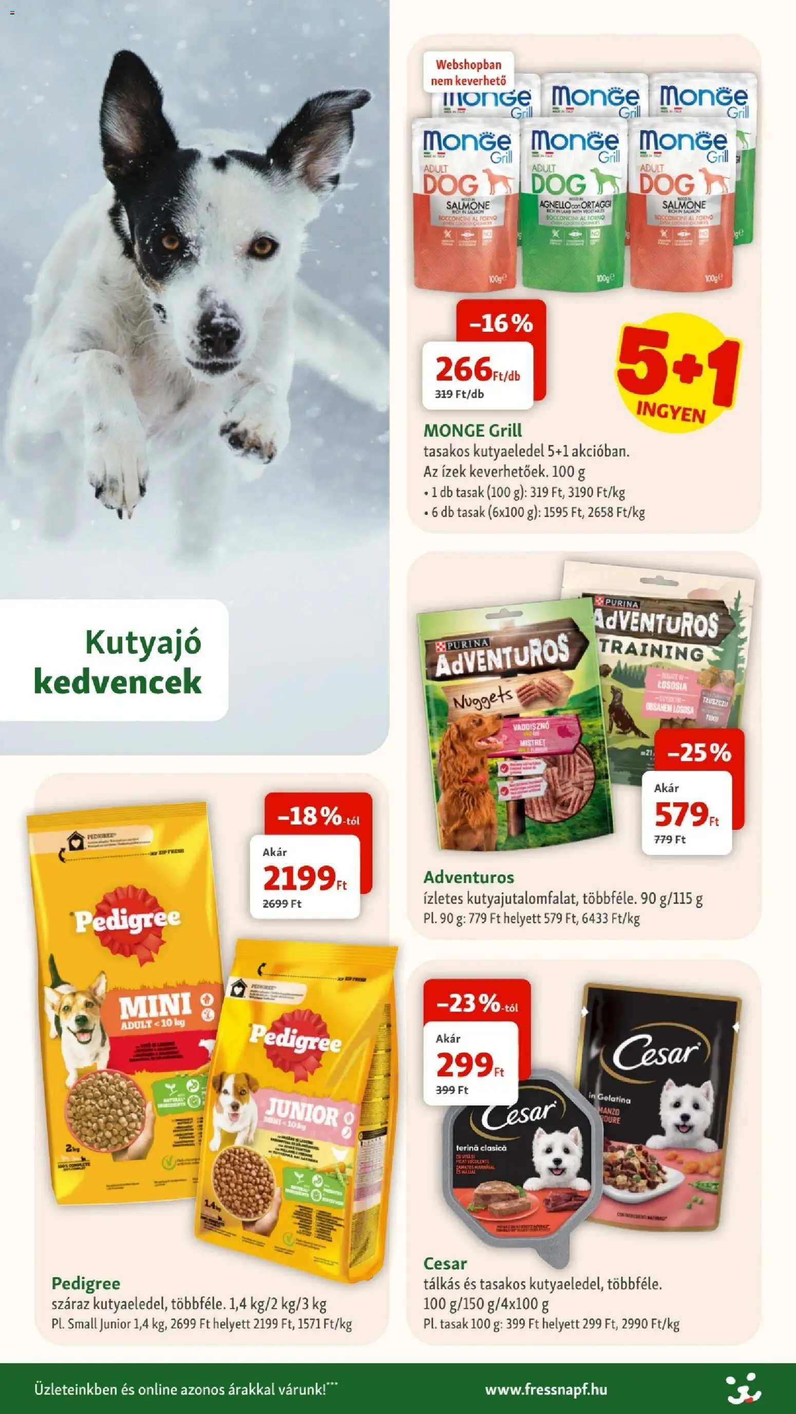 Fressnapf akciós ujság - amely érvényes a következő dátumtól: 08.01.2026 | Oldal: 9 | Termékek: Grill, Kutyaeledel, Nuggets