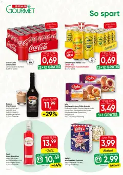 SPAR Gourmet Flugblatt ab 09.04.2026 gültig | Seite: 10 | Produkte: Eis, Kaffee