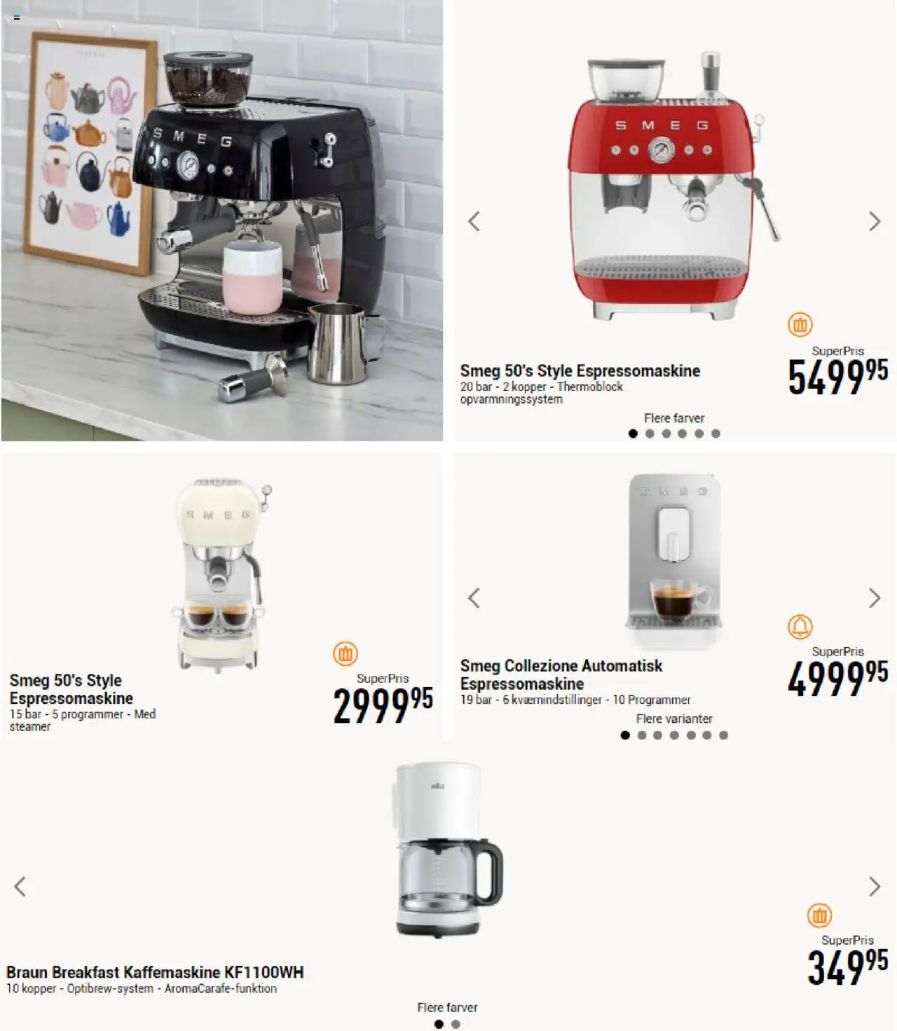 Imerco Tilbudsavis gyldig fra 22.08.2025 | Side: 6 | Produkter: Kaffemaskine