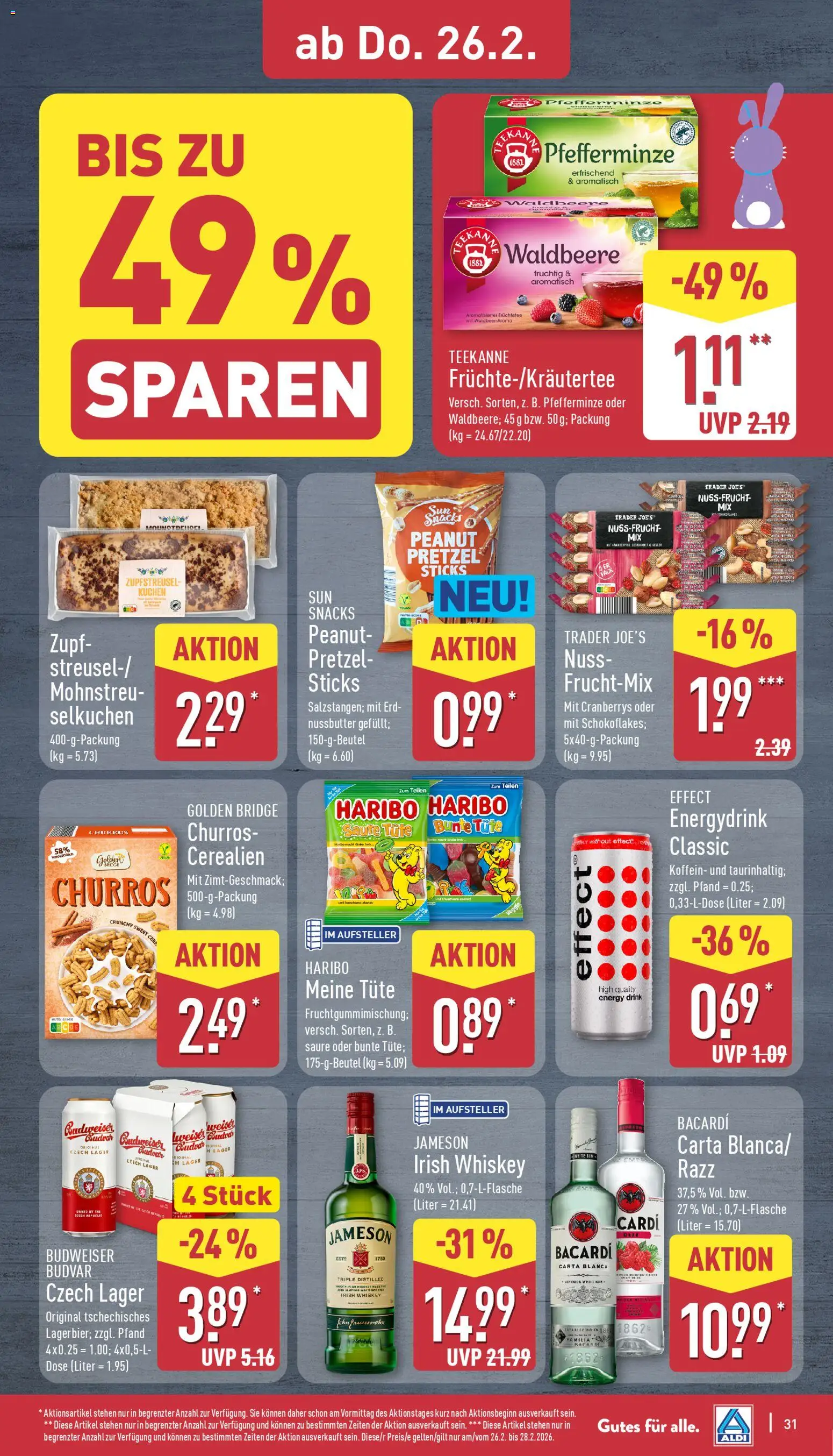 Aldi Prospekt 	 – gültig ab 23.02.2026 | Seite: 34