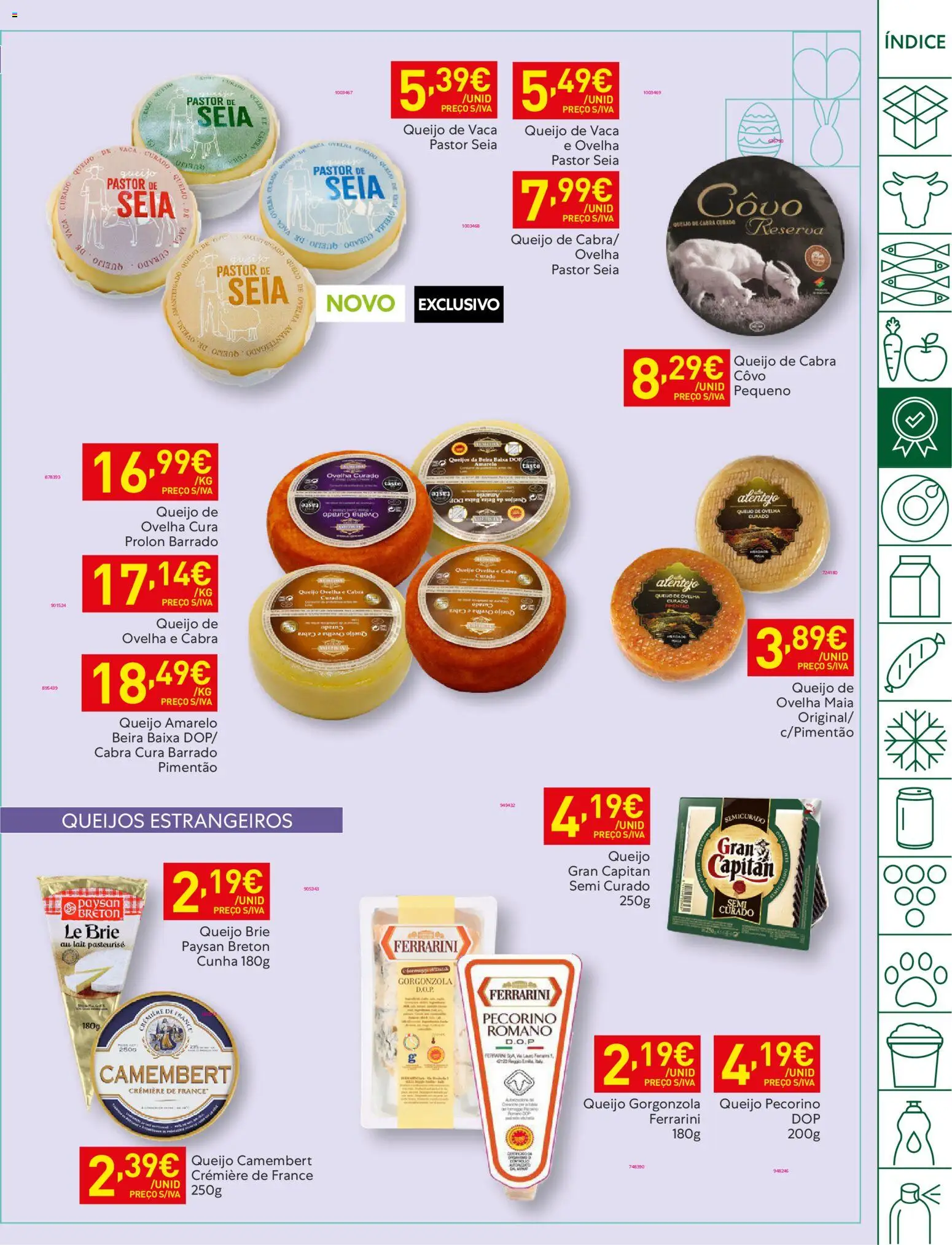 Recheio folheto │ válido de 17.03.2026 | Página: 13 | Produtos: Pimentão, Queijo