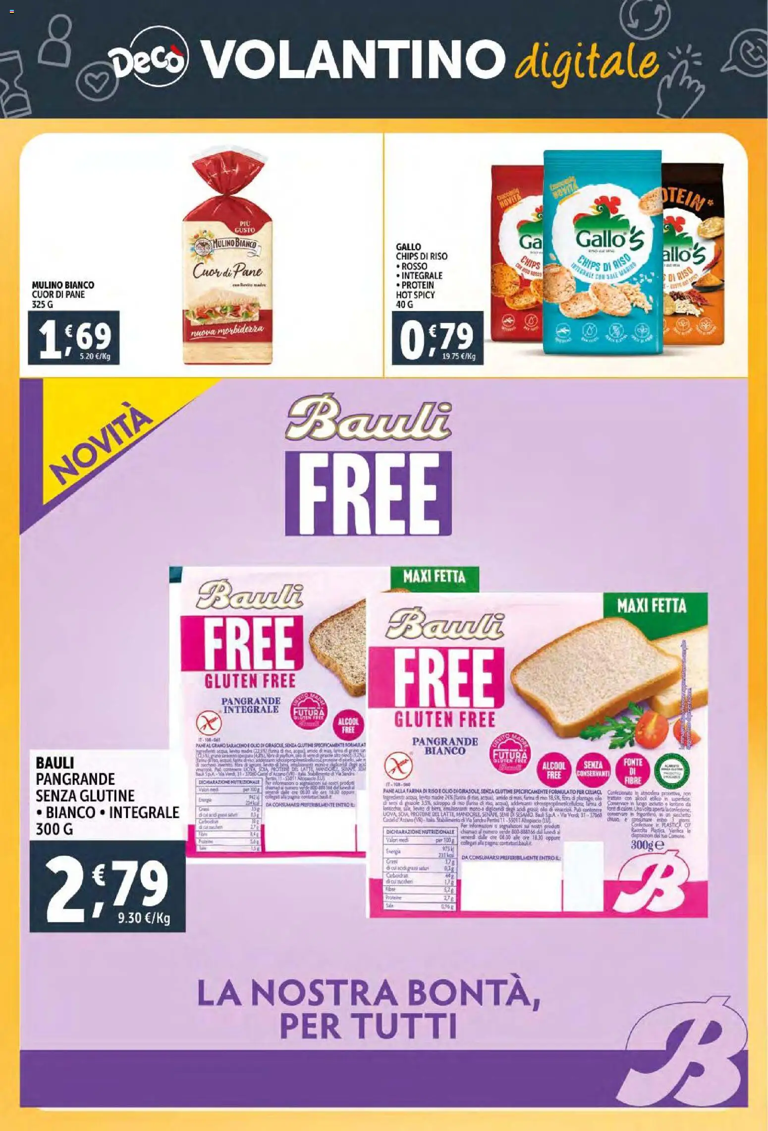 Volantino Decò del 02.12.2025 | Pagina: 37 | Prodotti: Pane, Olio, Farina, Senape