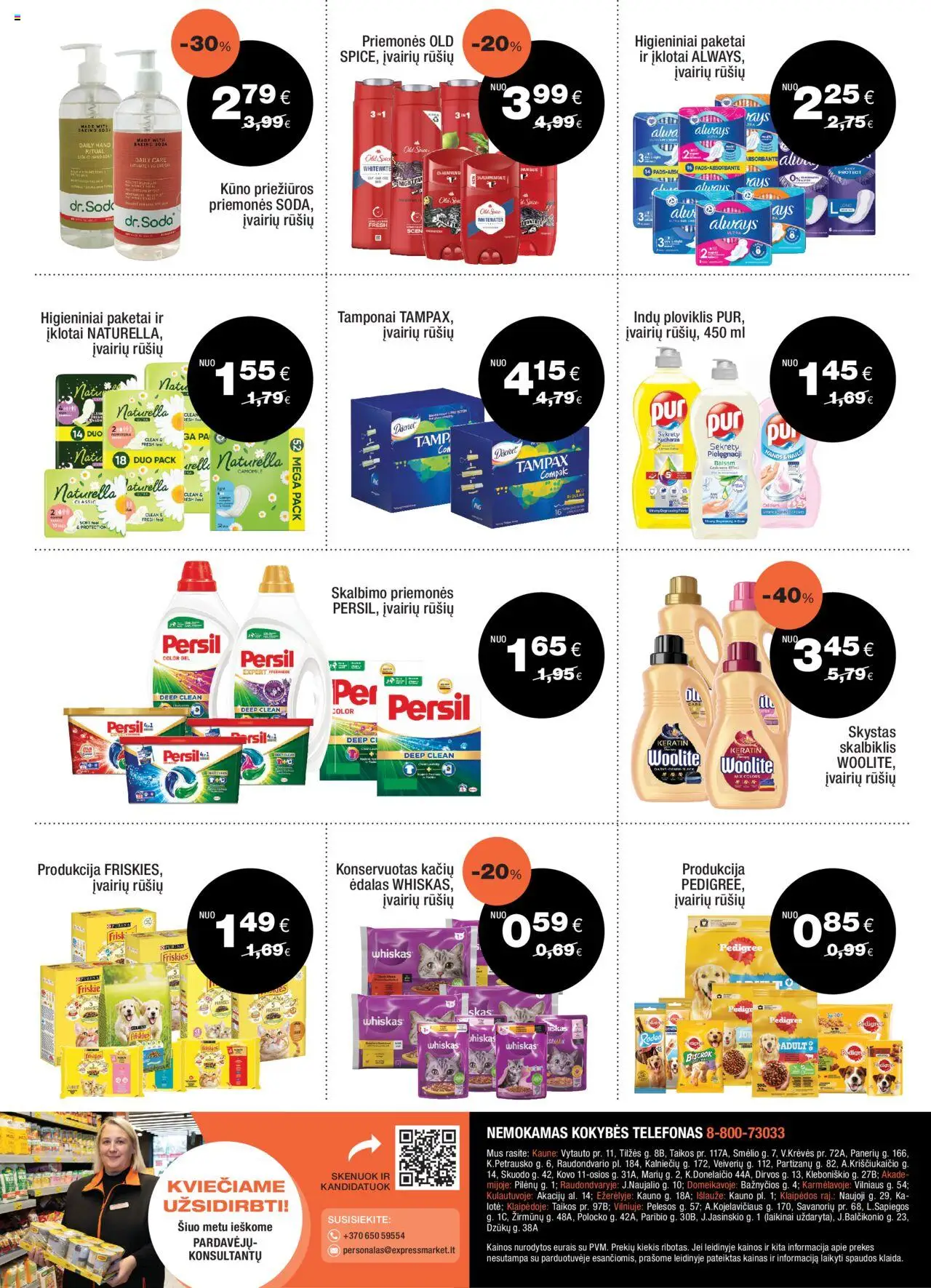 Express market - Leidinys│galioja nuo 03.08.2025 | Puslapis: 8 | Prekių: Telefonas, Ploviklis, Šalis