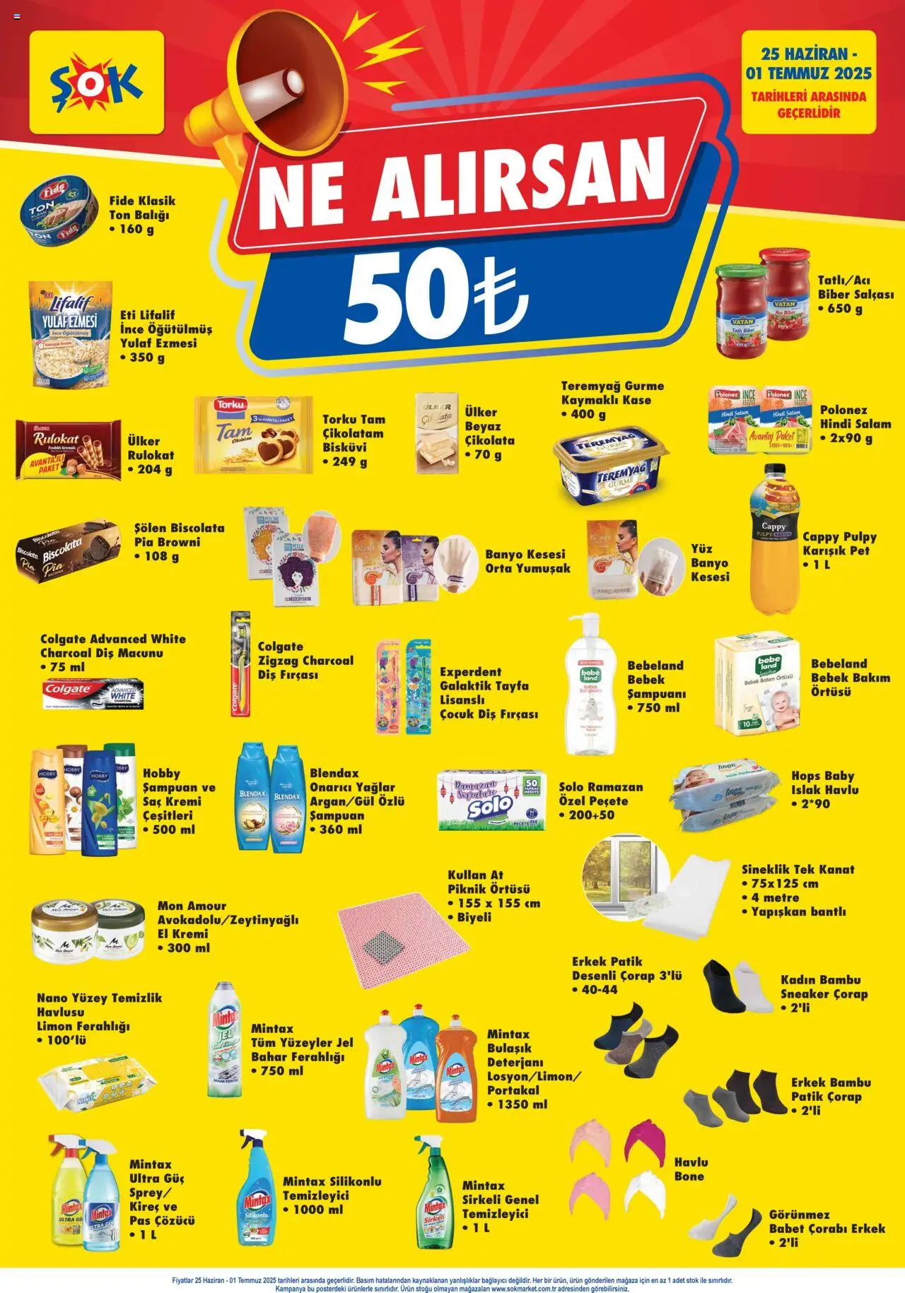 Şok Market Katalog - 25.06.2025 tarihinden itibaren geçerlidir | Sayfa: 3 | Ürünler: Diş macunu, Diş fırçası, Çikolata, Bisküvi