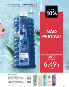 Sal Marinho & Flor de Pereira, Espuma de Banho Sal Marinho & Flor de Pereira │ válido de 01.09.2025 | Página: 199 | Produtos: Espuma de banho, Sal, Banho