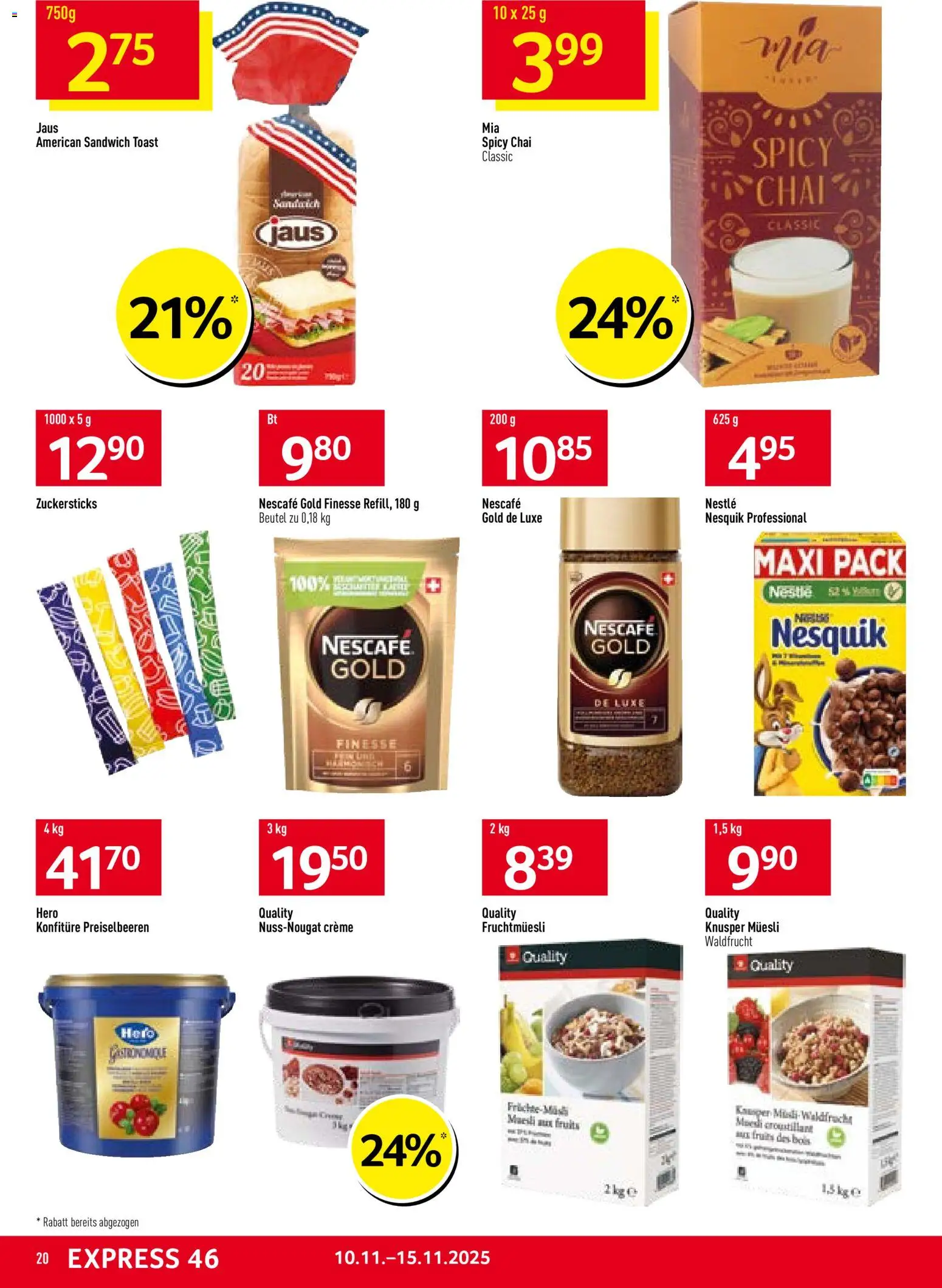 Prodega Aktionen – gültig ab 10.11.2025 | Seite: 20 | Produkte: Creme