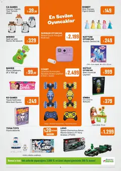04.02.2026 tarihinden itibaren geçerli olan Özdilek kataloğu önizlemesi | Sayfa: 20 | Ürünler: Kutu, Yazı tahtası, Oyun hamuru, Oyun