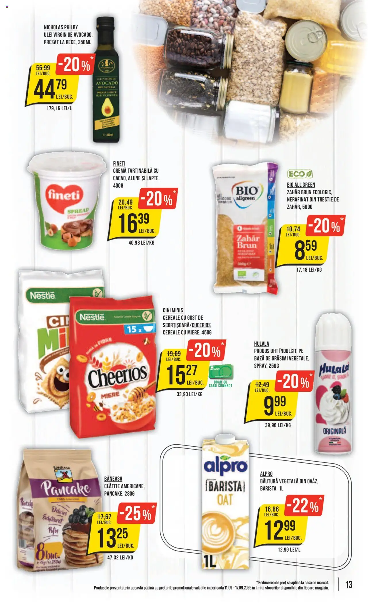 Noul catalog Mega Image – valabil de la 11.09.2025 | Pagină: 13 | Produse: Şerit ödül, Alune, Cremă, Cereale