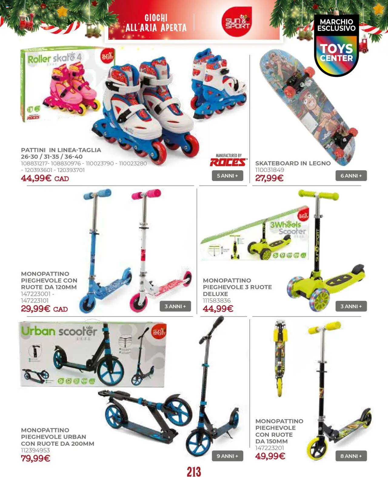 Volantino Toys Center del 17.10.2025 | Pagina: 215 | Prodotti: Monopattino