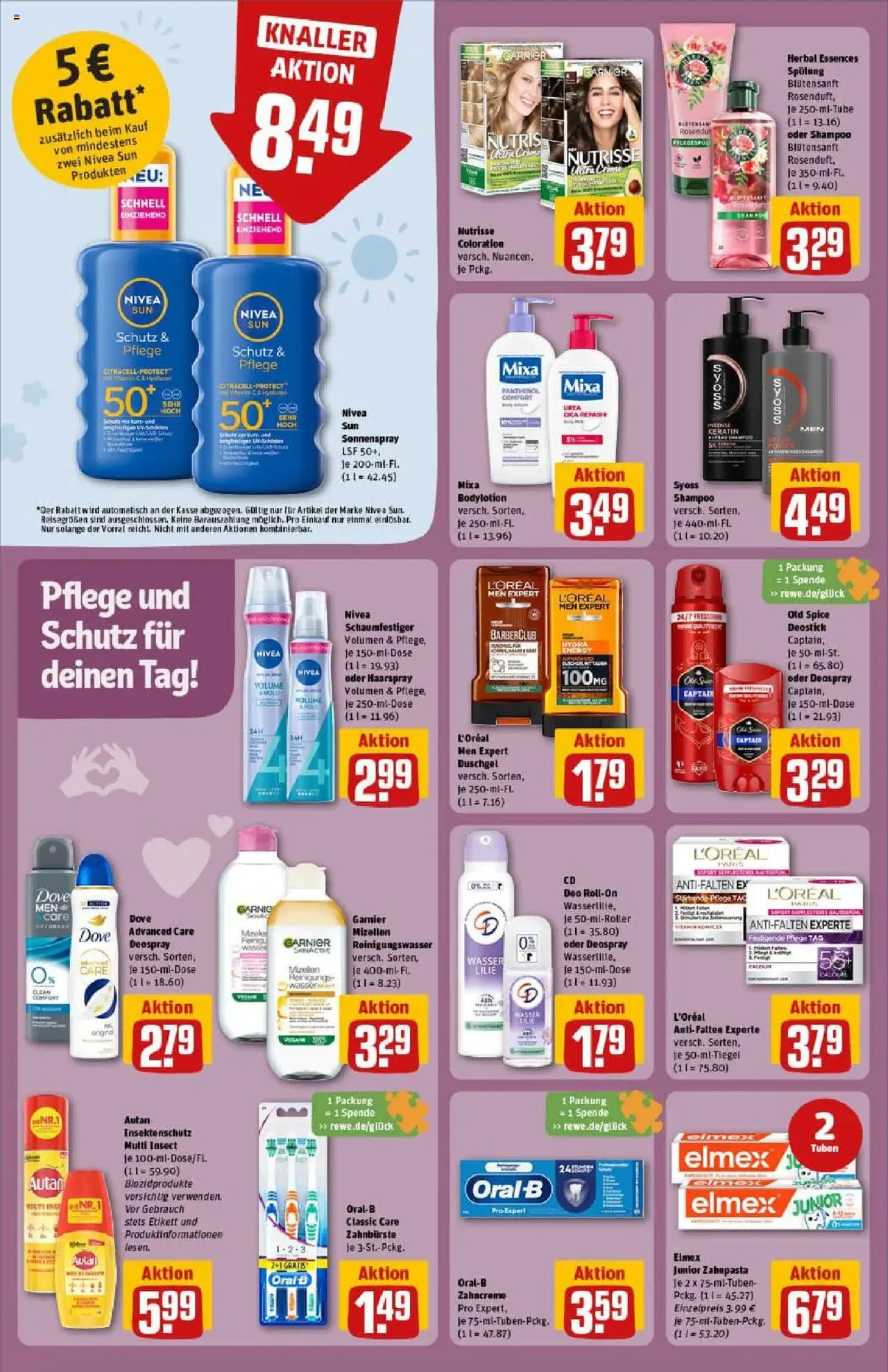 Rewe prospekt Euskirchen	 - gültig ab dem 20.07.2025 | Seite: 26 | Produkte: Energy, Haarspray, Duschgel, Shower Gel
