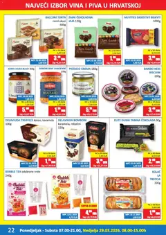 Katalog Vrutak - Pregled kataloga iz trgovine Vrutak, vrijedi od 16.03.2026 | Stranica: 22 | Proizvodi: Jaja, Ajvar, Senf, Torta