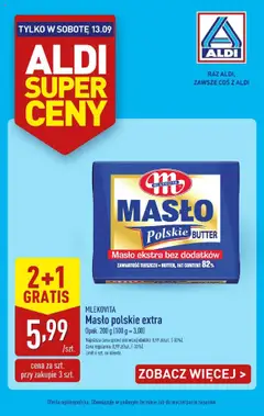 Pogląd oferty "Aldi Gazetka - Super sobota" - ważna od 12.09.2025