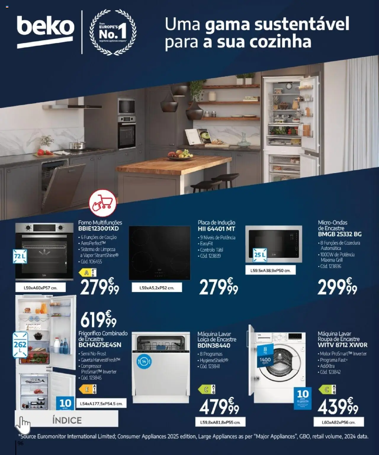 Conforama folheto │ válido de 27.03.2025 | Página: 96 | Produtos: Forno, Frigorífico, Microondas, Compressor
