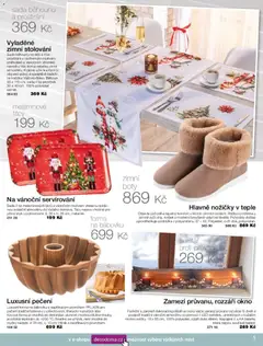 Náhled letáku Decodoma katalog od 10.11.2025 | Strana: 5 | Produkty: Prostírání, Boty, Polštář, LED