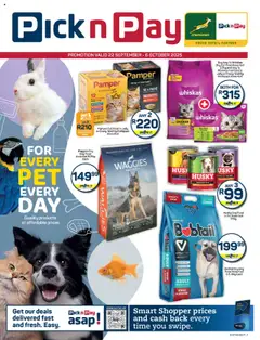 Pick n Pay specials catalogue – valid from 22.09.2025