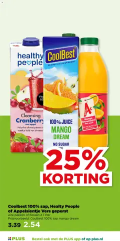 Coolbest 100% sap mango dream, 100% sap mango dream - Voorbeeld van een folder van Plus, geldig van 15.10.2025 | Pagina: 26 | Producten: Sap, Fruit, Mango, Appel