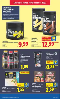 Vista previa Tastino Tortillas altas en proteínas, 320 g válido desde el 16.02.2026 | Página: 11 | Productos: Polvo, Café, Chocolate, Fideos