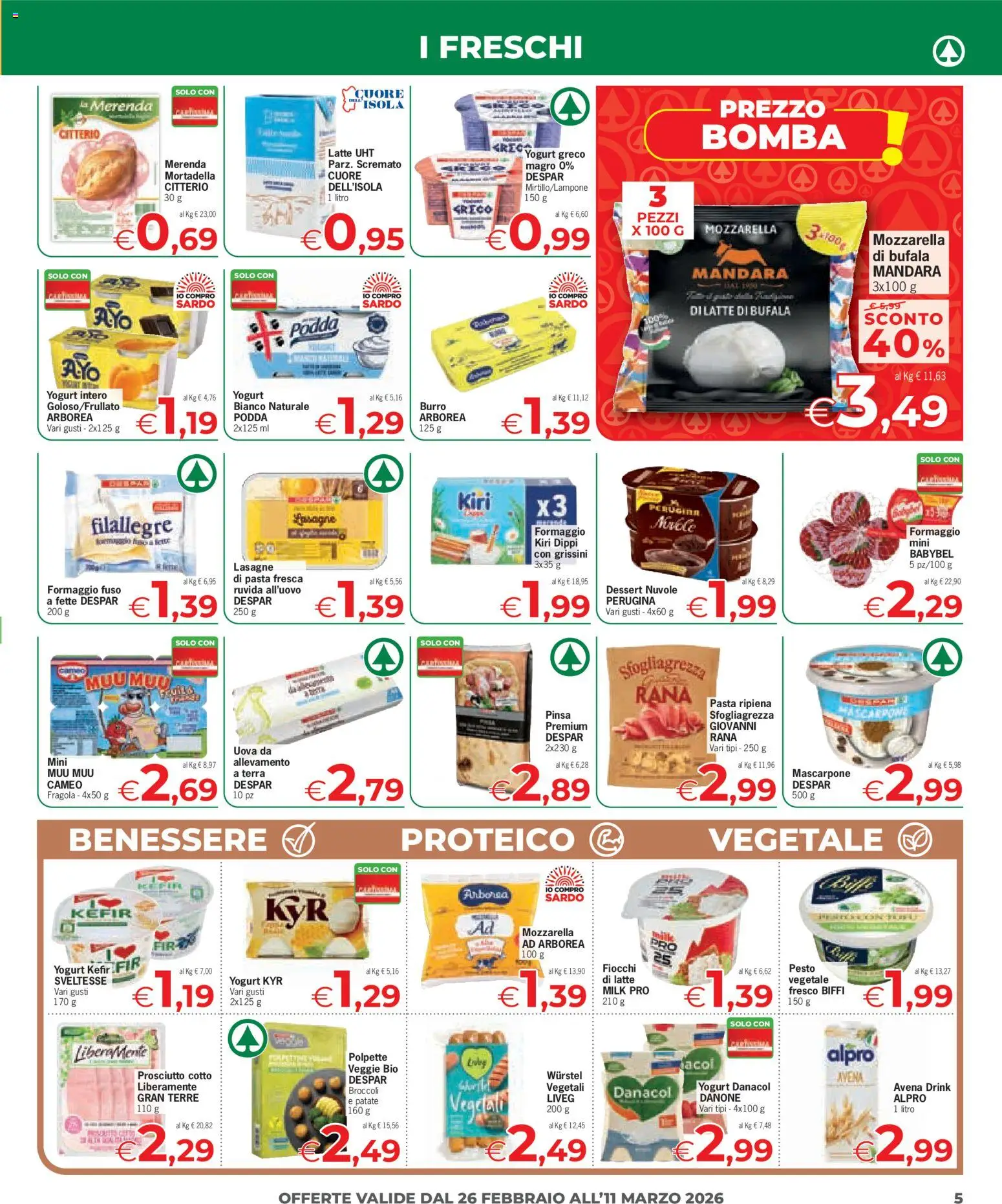 Volantino Despar del 26.02.2026 | Pagina: 5