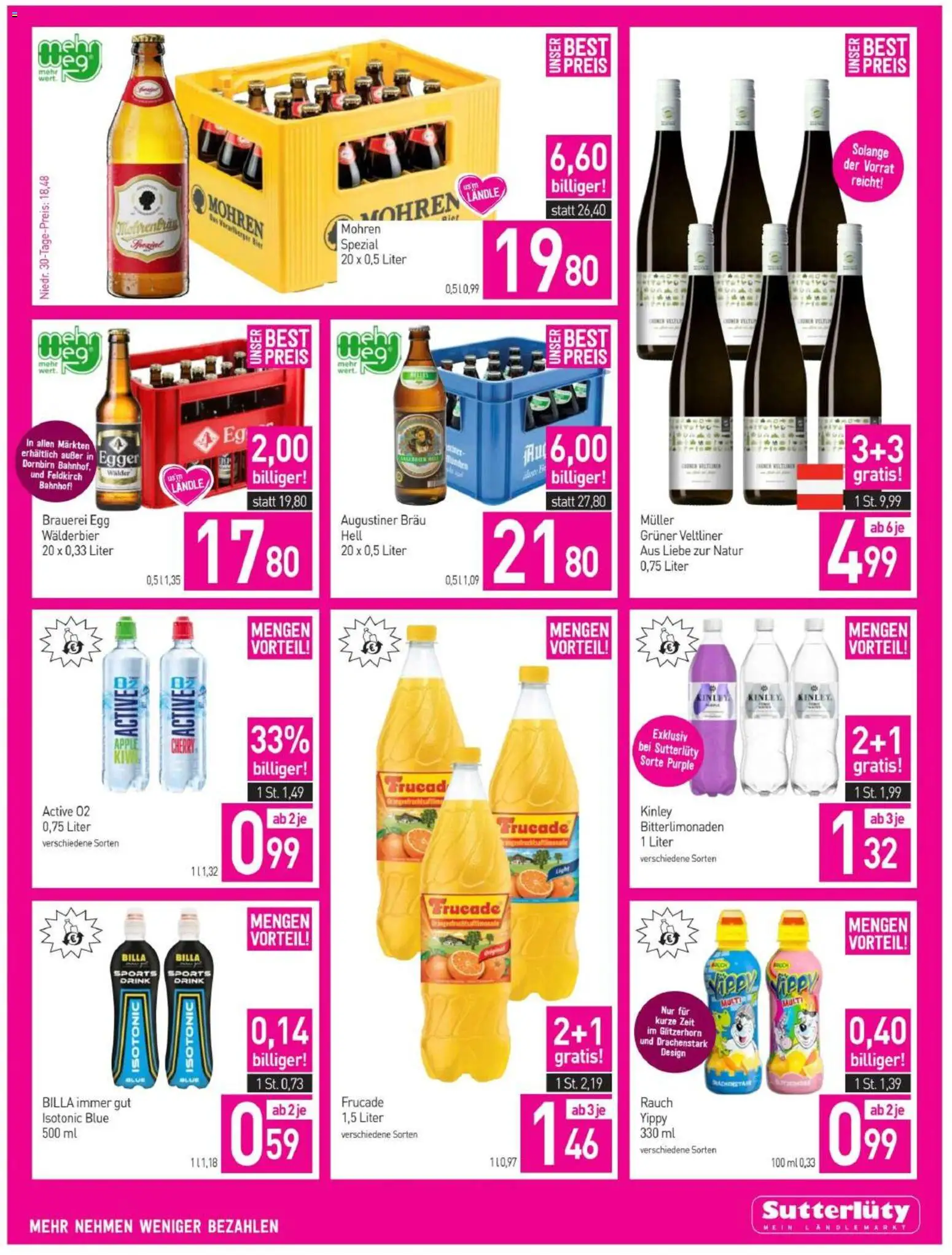 Sutterlüty Flugblatt gültig ab 26.03.2026 | Seite: 17 | Produkte: Apple, Bier