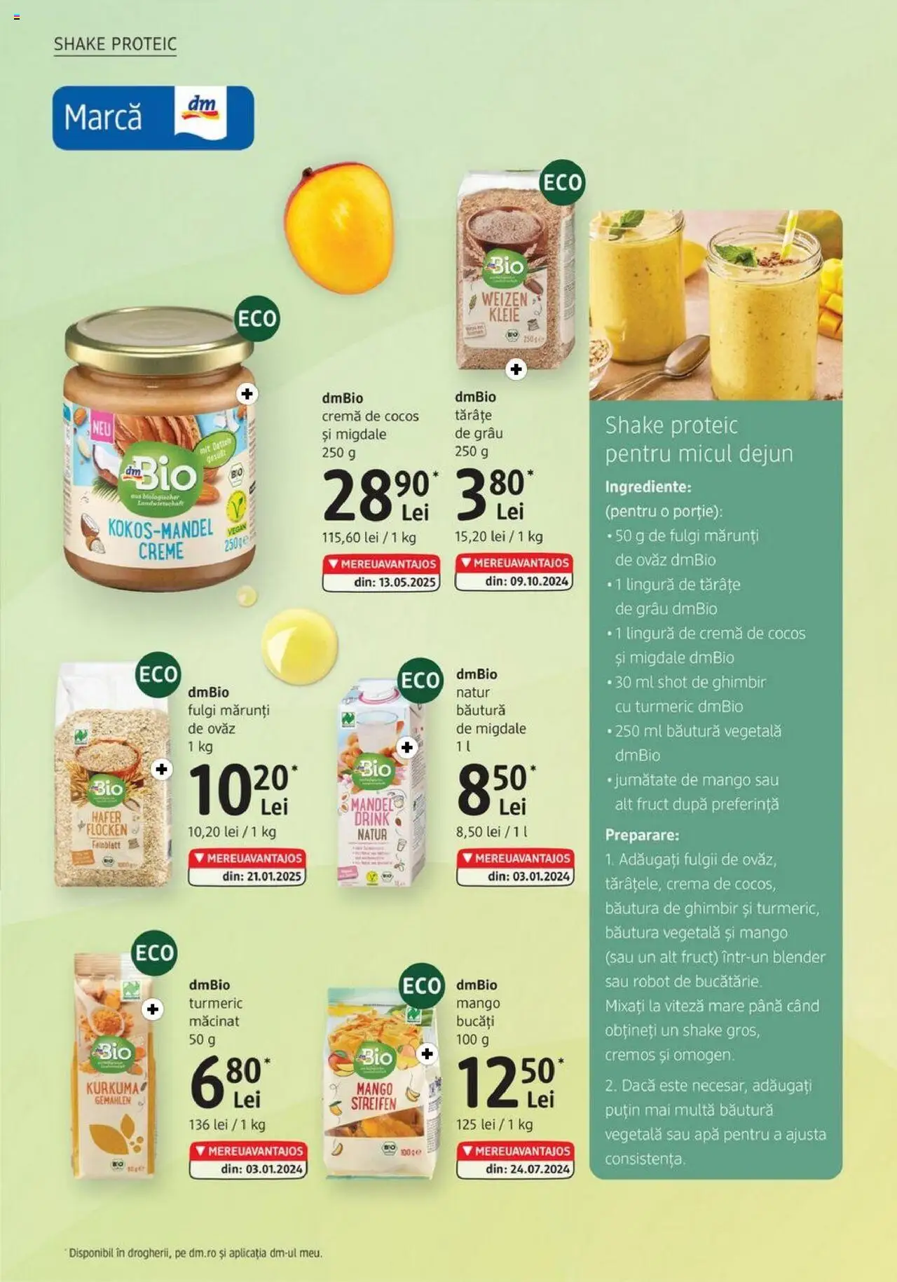 Catalog DM drogeriemarkt – valabil de la 31.07.2025 | Pagină: 4 | Produse: Blender, Robot, Fulgi, Shake