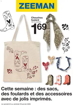 Zeeman - Prévisualisation de Zeeman Prospectus valide à partir de 24.01.2026