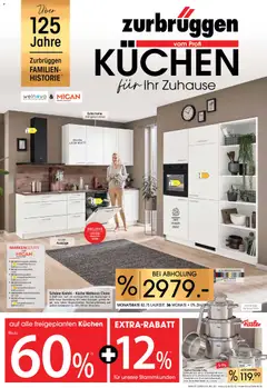 Zurbrüggen Küchen für Ihr Zuhause ab 22.02.2026 gültig