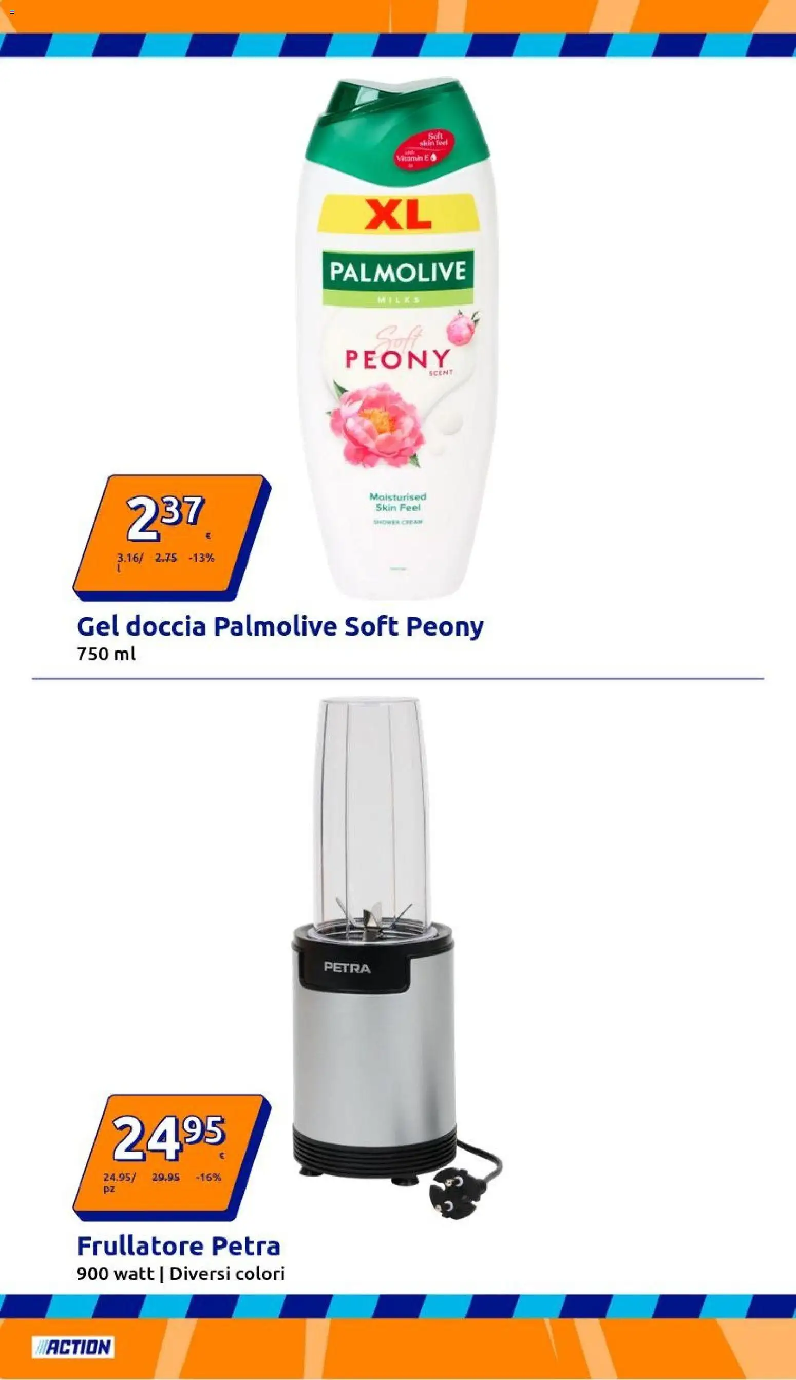 Volantino Action del 07.01.2026 | Pagina: 10 | Prodotti: Frullatore, Doccia