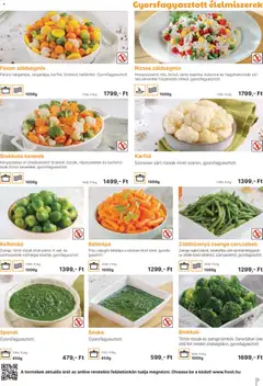 Family Frost Katalógus - amely érvényes a következő dátumtól: 01.04.2026 | Oldal: 3 | Termékek: Bébirépa, Kelbimbó, Spenót, Párizsi
