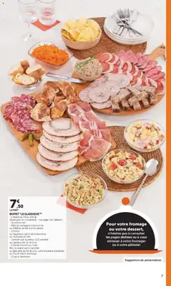 U Express - Prévisualisation de U Express - La carte Automne Hiver valide à partir de 07.10.2025 | Page: 7 | Produits: Salade, Saucisson sec, Rôti de bœuf, Jambon