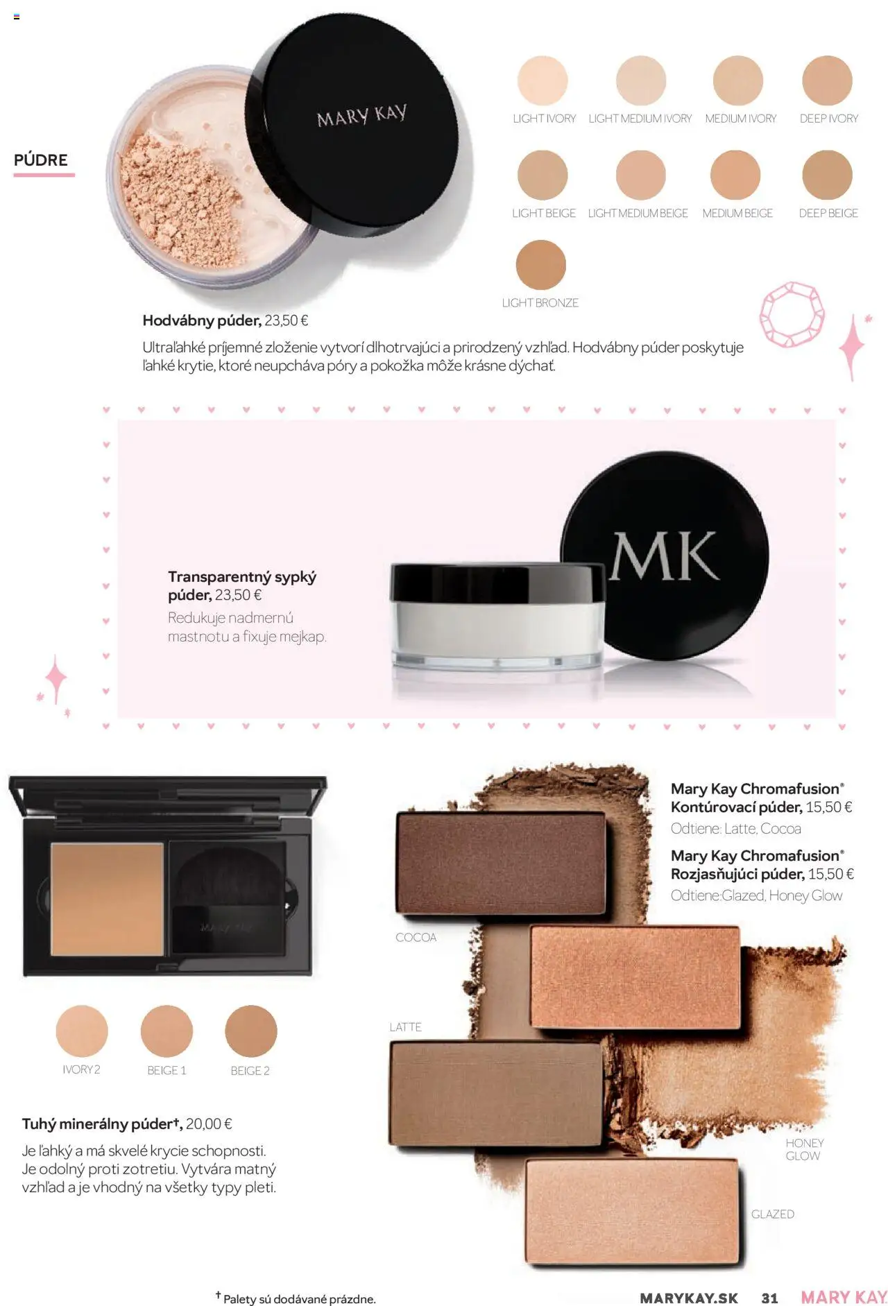 Mary Kay katalóg │ platný od 16.07.2025 | Strana: 31 | Produkty: Púder