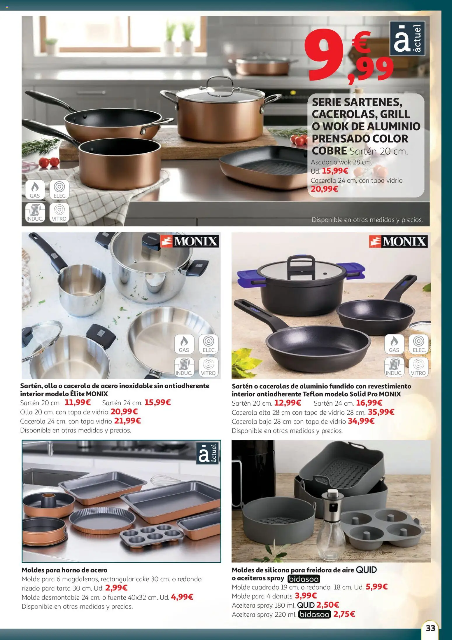 Alcampo - Hg Madrid │ válido desde el 11.12.2025 | Página: 33 | Productos: Horno, Freidora, Donuts