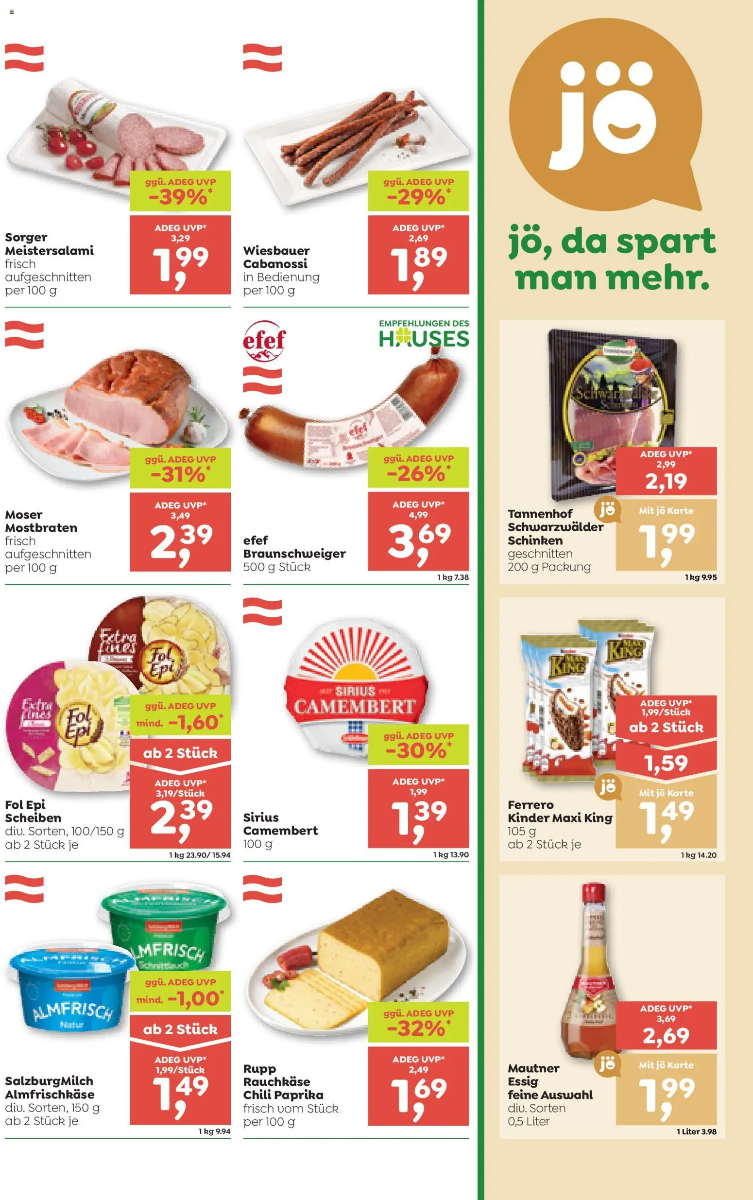 ADEG Flugblatt gültig ab 16.04.2026 | Seite: 5 | Produkte: Chili, Schinken