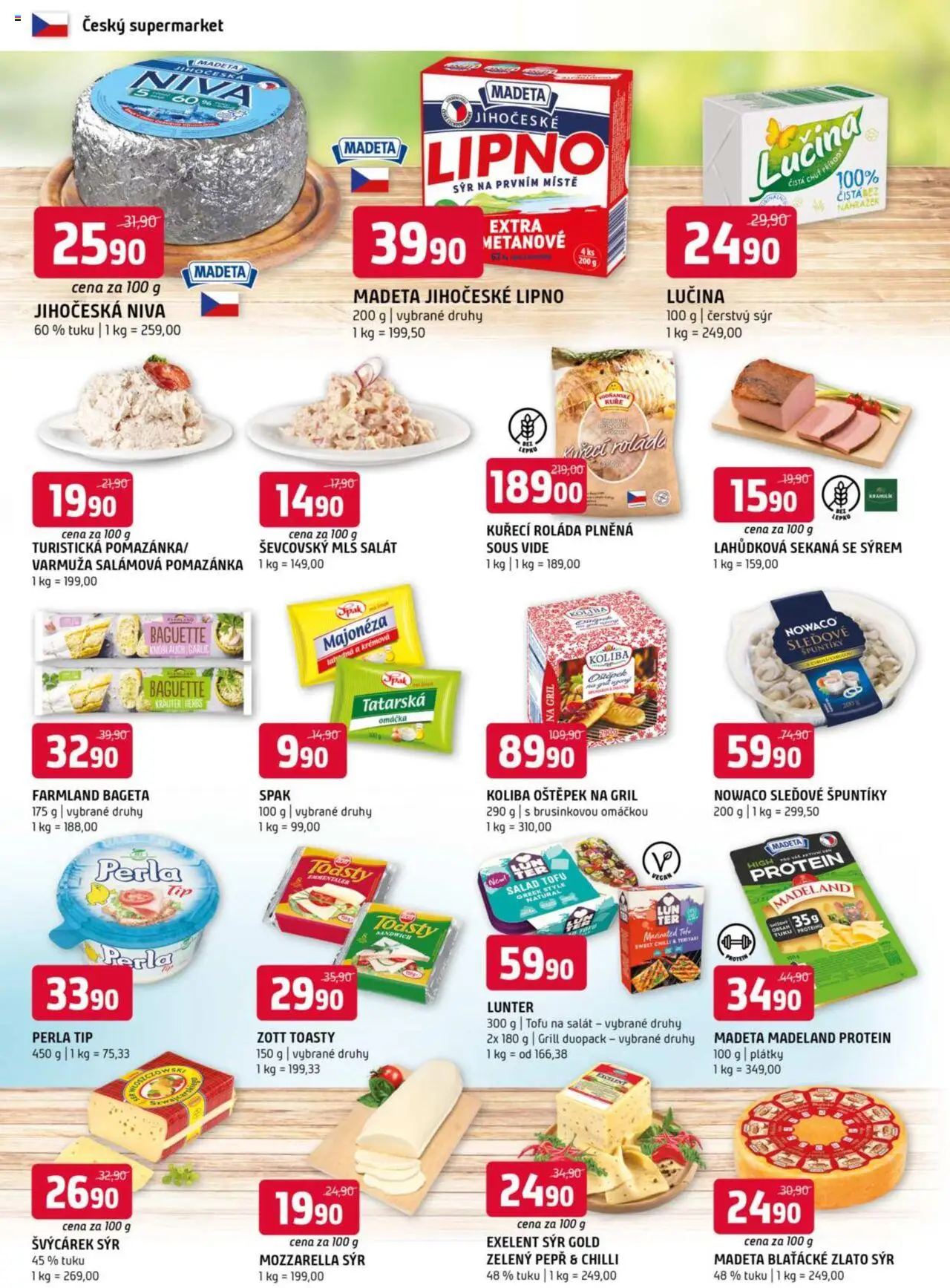 Terno leták od 27.08.2025 | Strana: 4 | Produkty: Lučina, Sous vide, Tofu, Protein