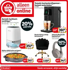 Tomado heetwaterdispenser - instant waterkoker**, 2.5 liter. Inclusief waterfilter. - Voorbeeld van een folder van Kruidvat, geldig van 02.12.2025 | Pagina: 83